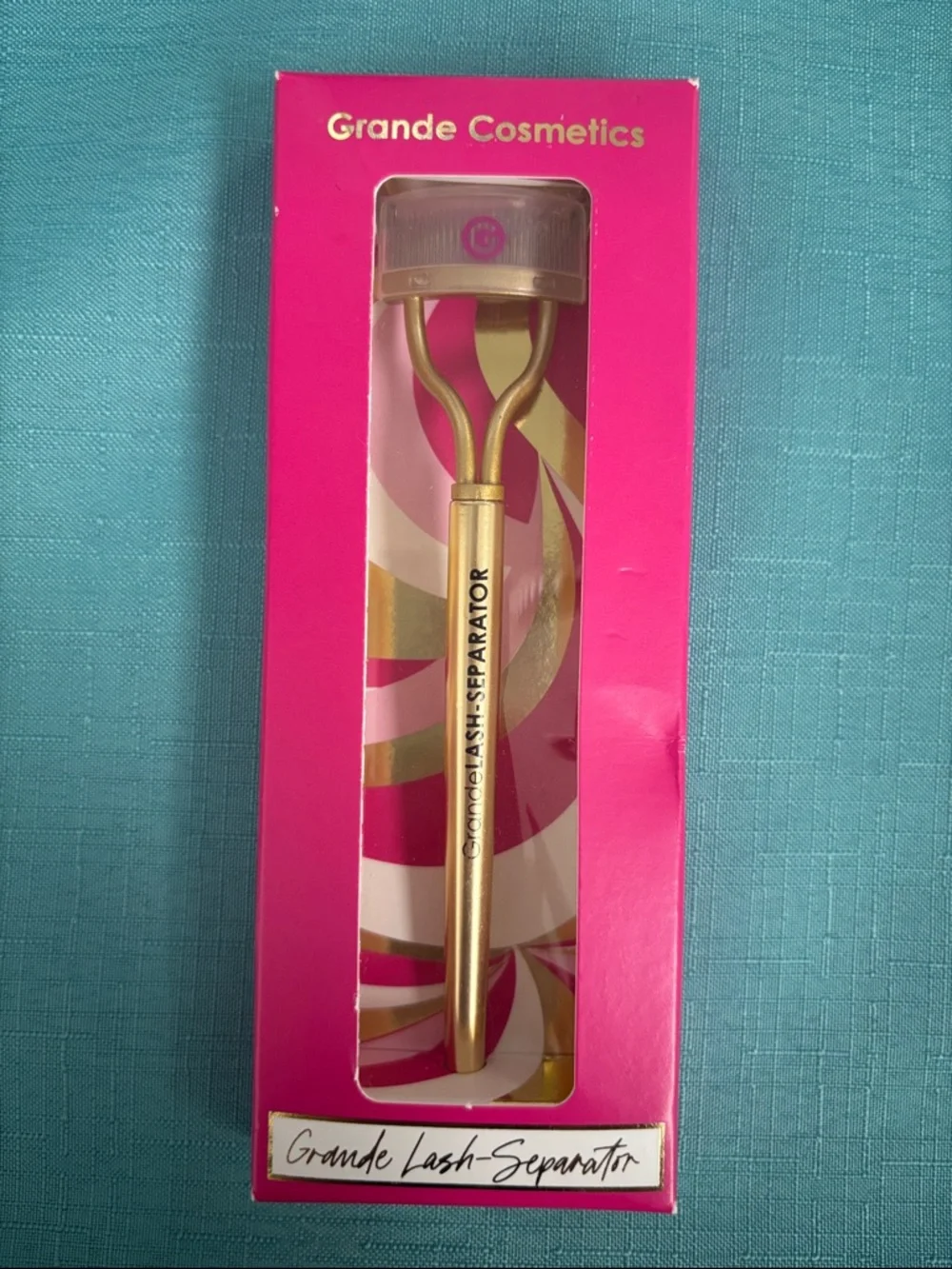 Grande Cosmetics Gold Lash Separator - Pink Packaging